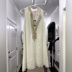 Never worn - Tags on - Lilly Pulitzer size 8 - resort white - Mocean Lace